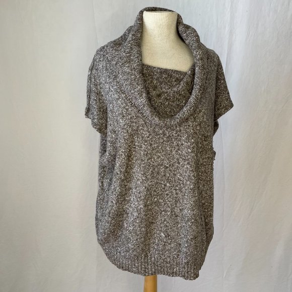 Revolution Grey Sweater Sleeveless Turtleneck Women's Size XL - Picture 2 of 11